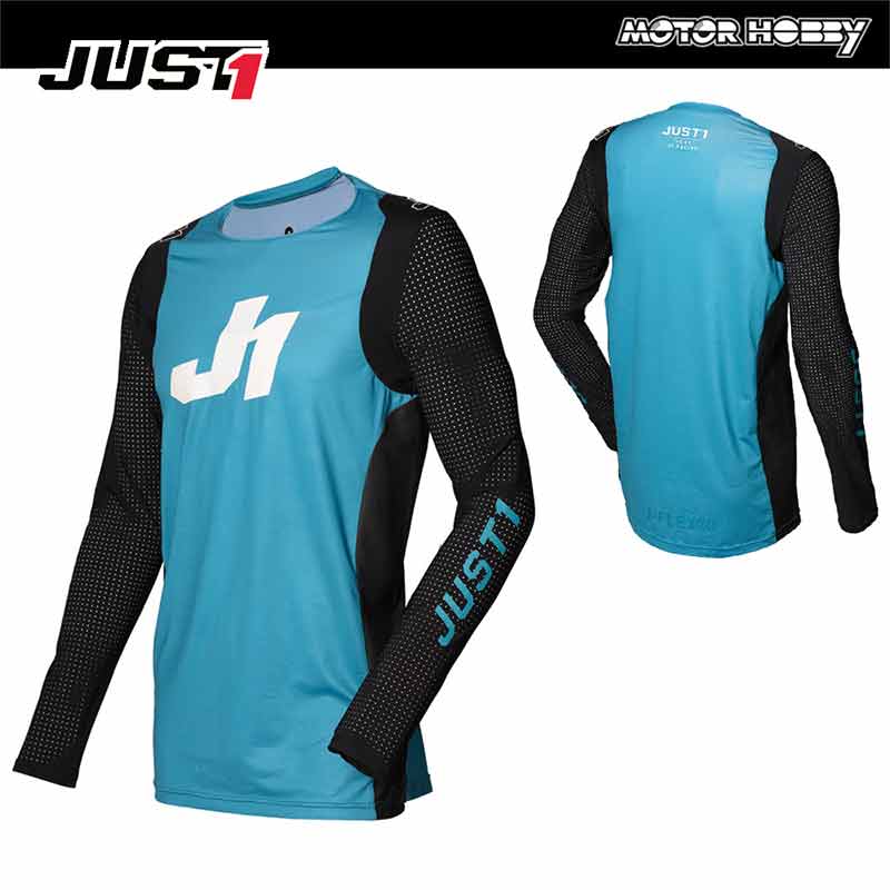MAGLIA CROSS ENDURO JUST1 J-FLEX ARIA BLU NERO BIANCO