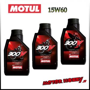 OLIO MOTORE MOTO MOTUL 300V 4T 15W60 100% SINTETICO ESTER FACTORY LINE