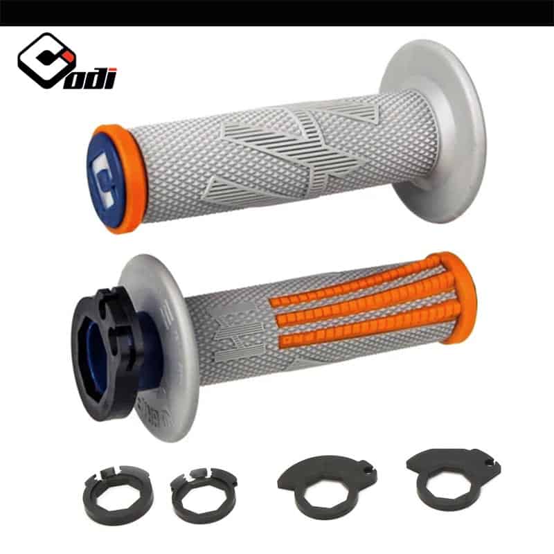 MANOPOLE ODI EMIG PRO V2 LOCK-ON GRIP SYSTEM GRIGIO ARANCIO