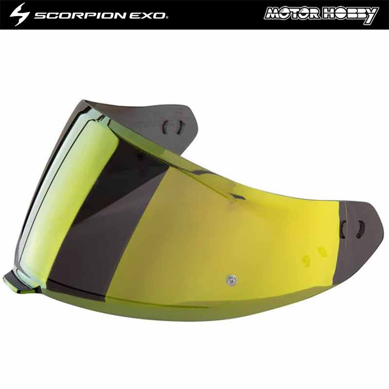 VISIERA SPECCHIATA GOLD CASCO SCORPION GT SP AIR – EXO 530 AIR -EXO 1500 AIR