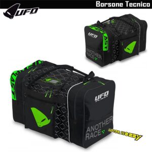 BORSONE TECNICO DA VIAGGIO UFO MISURE H 46 – L 70 – P 36 cm NERO VERDE