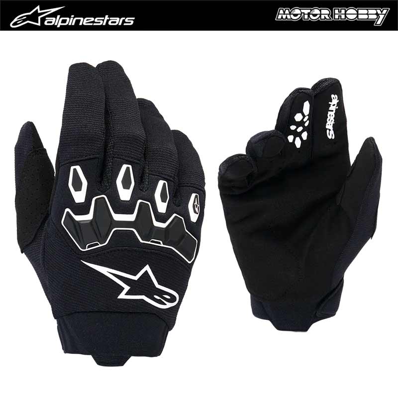 GUANTI CROSS BAMBINO ALPINESTARS KIDS FULL BORE V2 NERO BIANCO