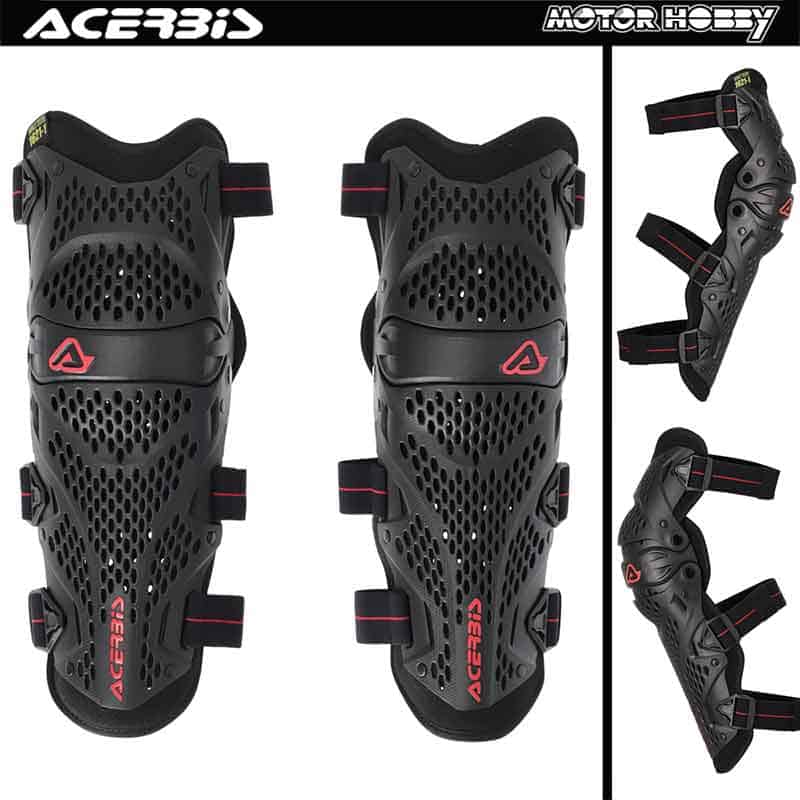 GINOCCHIERE SNODATE CROSS ENDURO ACERBIS IMPACT PRO NERO