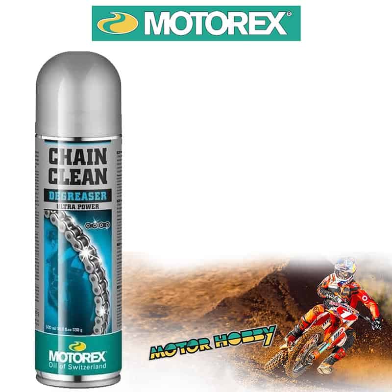 DETERGENTE SPRAY PER CATENE MOTOREX CHAIN CLEAN 500 ML