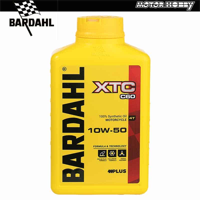 OLIO MOTO BARDAHL FULL SINTETICO XTC C60 10W50 POLAR PLUS OFF ROAD