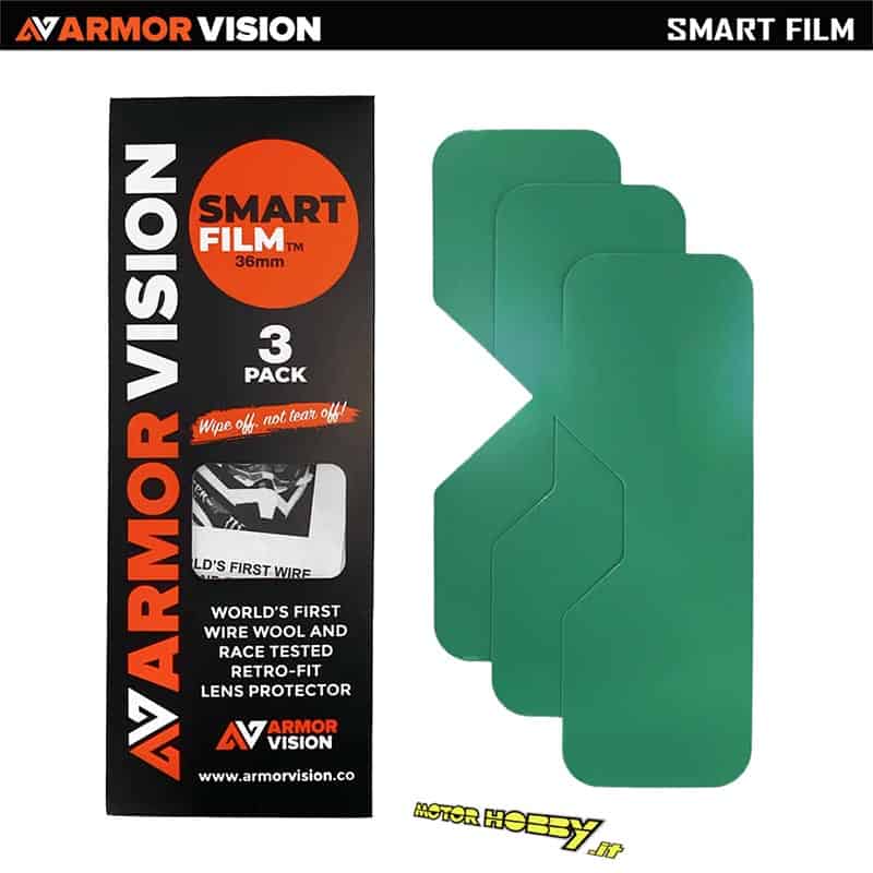 LENTE PROTETTIVA ARMOR VISION SMARTFILM ALTEZZA 50 MM (PARTE CENTRALE 36 MM)
