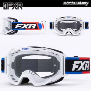 MASCHERA CROSS ENDURO FXR MAVERICK PRIME MX PATRIOT LENTE PRE-CURVATA