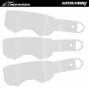 TEAR-OFF ORIGINALI ALPINESTARS PER MODELLO VISION 3-5-8 (20 PEZZI)