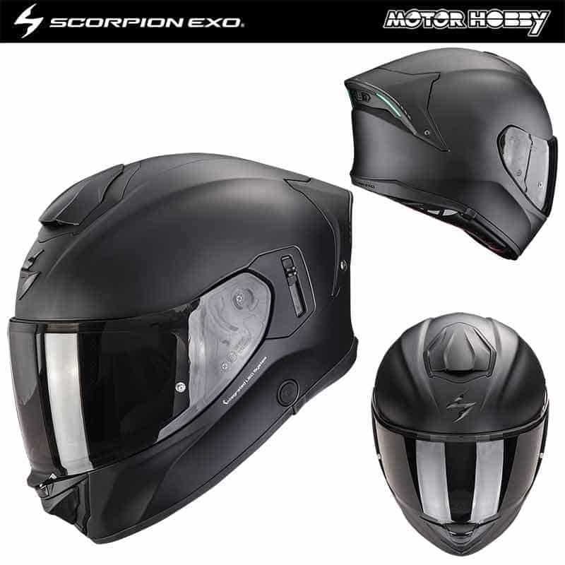 CASCO MOTO INTEGRALE SCORPION EXO 530I AIR NERO OPACO