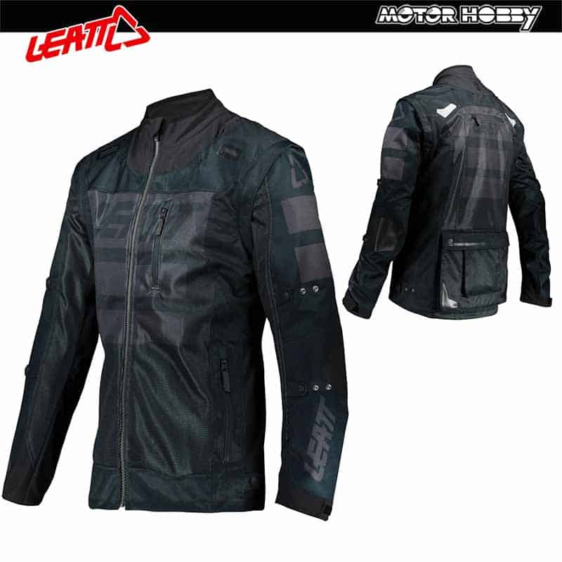 GIACCA ENDURO ULTRA LEGGERA VENTILATA LEATT MOTO 4.5 X-FLOW NERO