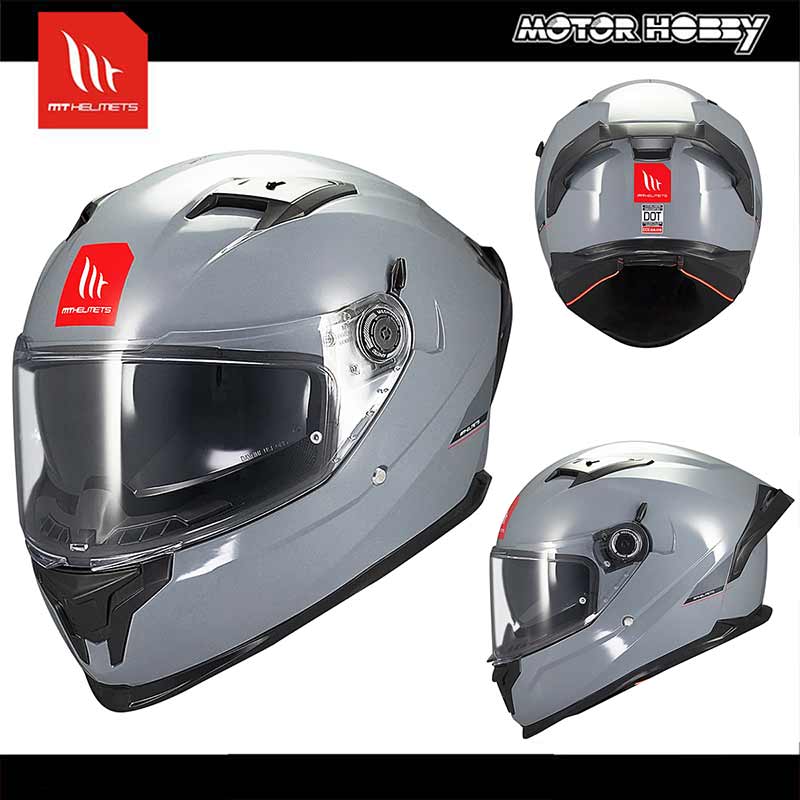 CASCO MOTO INTEGRALE MT BRAKER SV A12 GRIGIO ECE 22.06